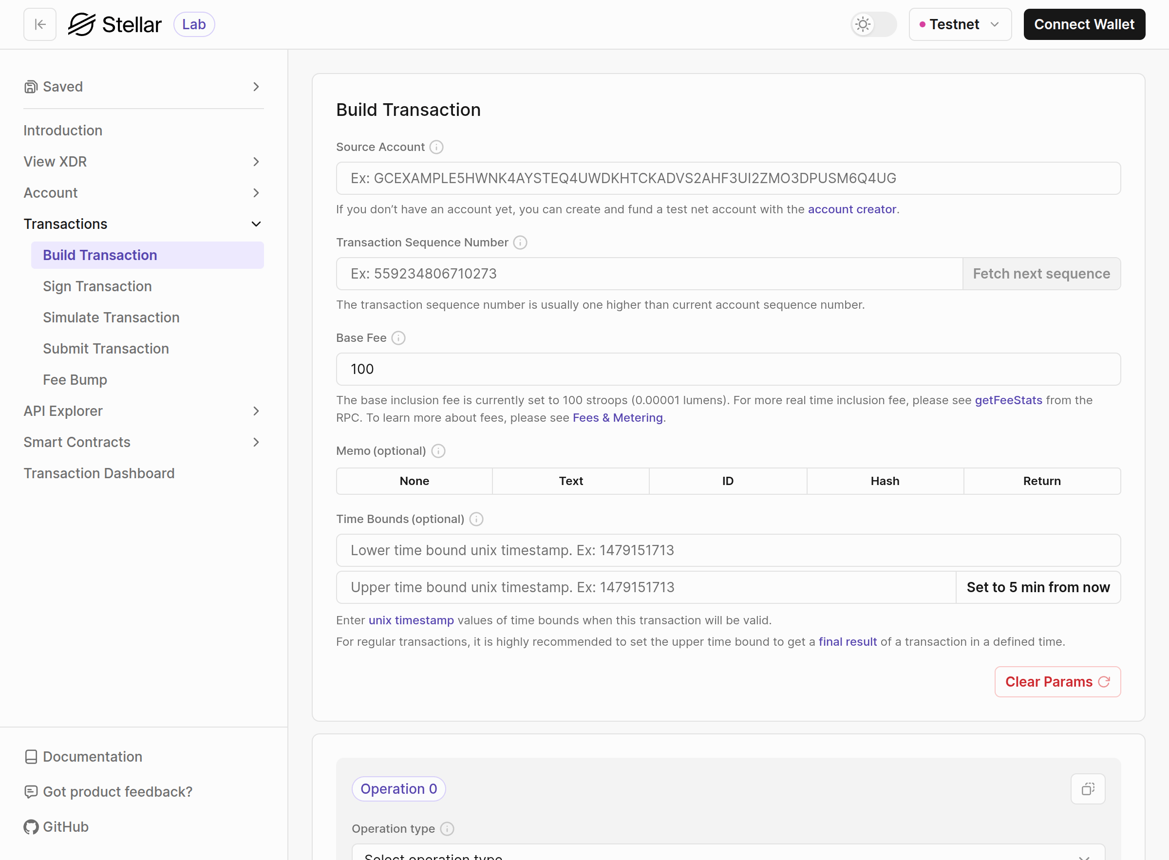 Lab: Build Transaction